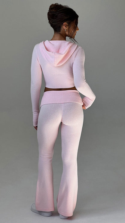ANGEL KNIT SET - Blush