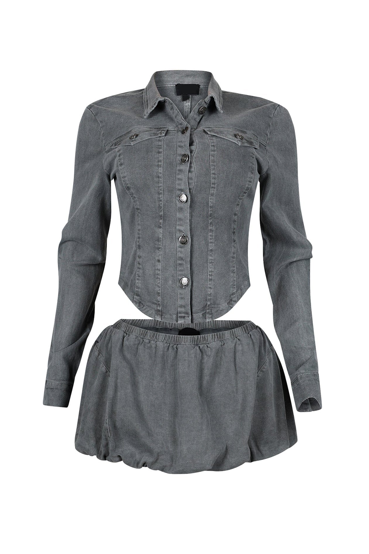 DENIM DOLLY - SKIRT SET