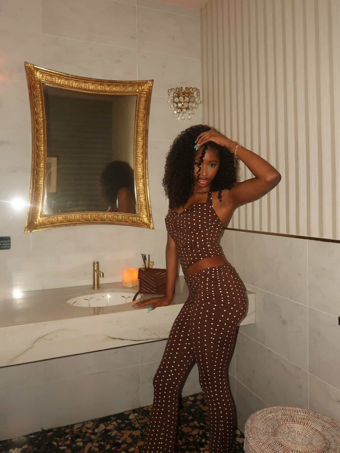 Polka Luxe Set