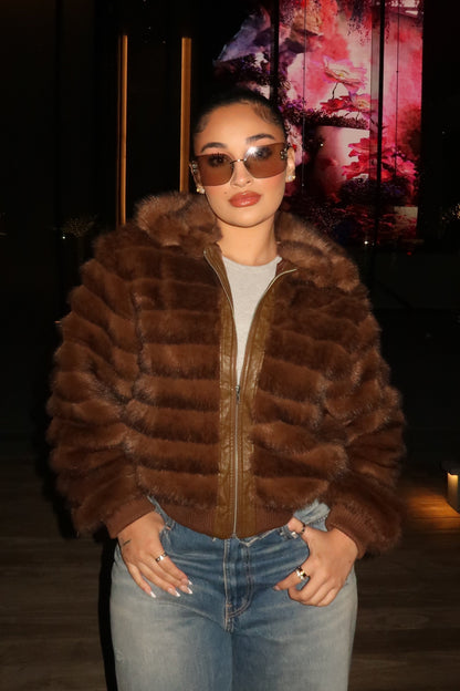 LUX PLUSH FUR JACKET