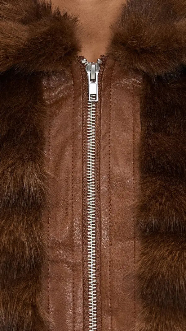 LUX PLUSH FUR JACKET