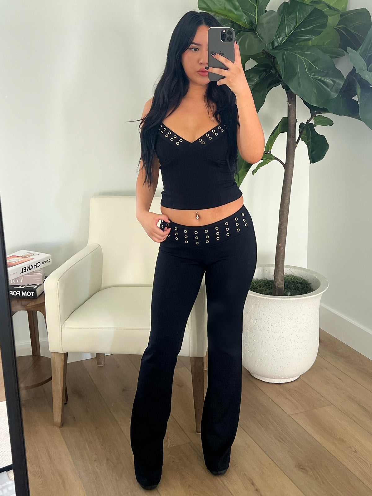 Julia Detailed Pant Set