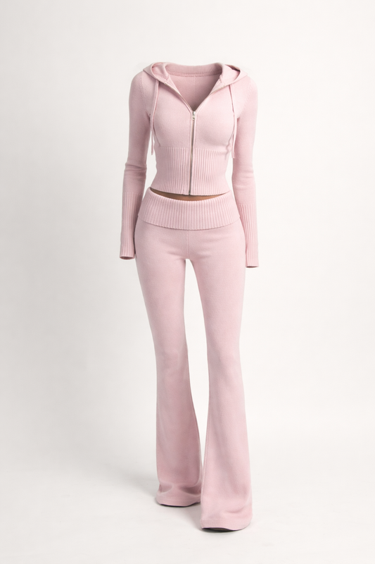 ANGEL KNIT SET - Blush
