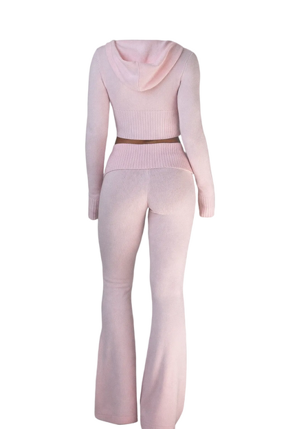 ANGEL KNIT SET - Blush