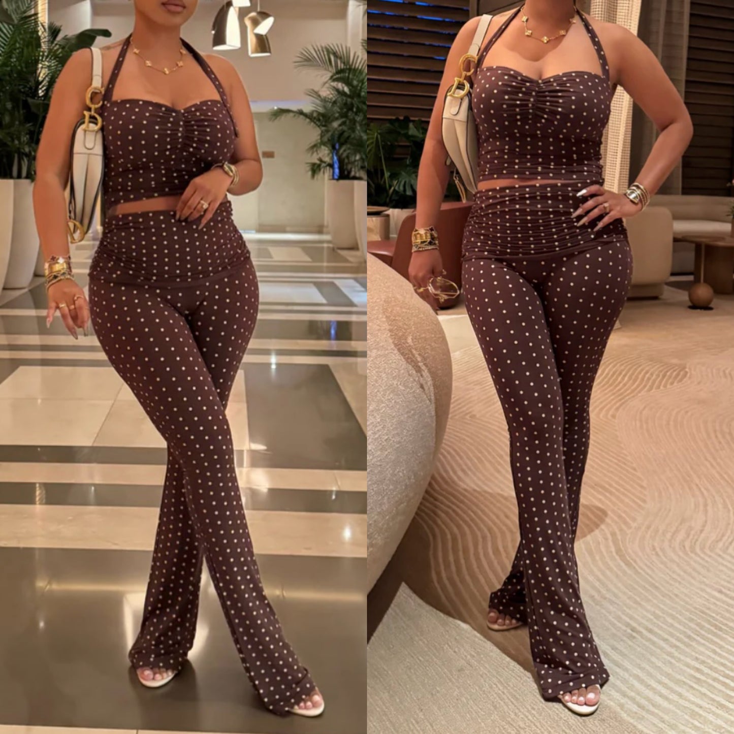Polka Luxe Set